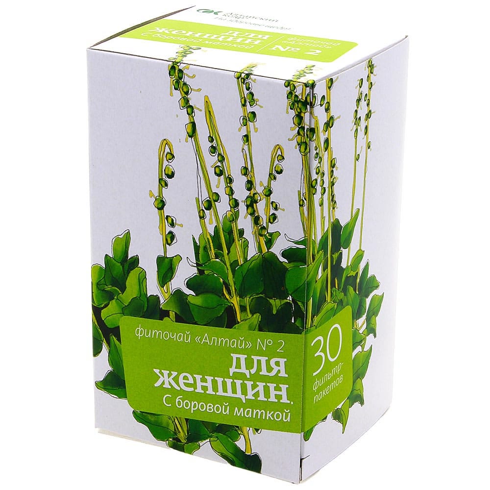 Фиточай Алтай №2 Для женщин с боровой маткой, фиточай, 2 г, 30 шт. фото