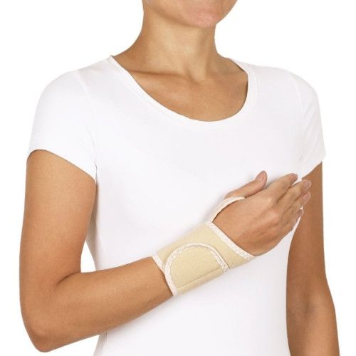 Крейт Бандаж для лучезапястного сустава, 1 шт, бежевый, арт. F-208, универсальный размер фото
