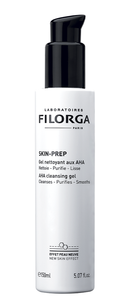 Filorga Skin Prep Очищающий гель для лица с AHA-кислотами, гель, 150 мл, 1 шт. фото