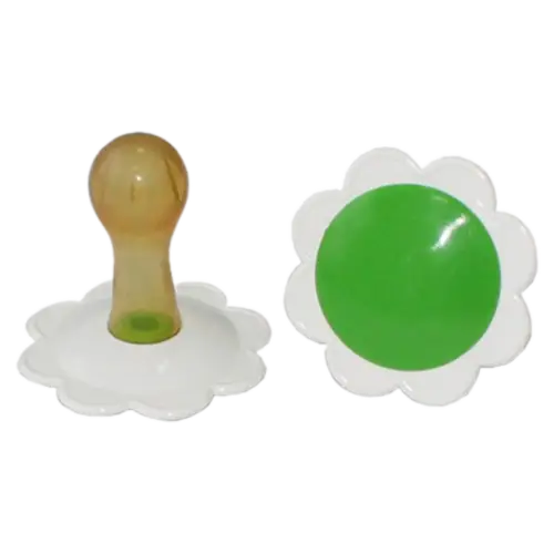 Пустышка латексная Ромашка без кольца, соска-пустышка, 1 шт. фото