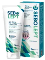 Sebolept, шампунь профилактический от перхоти, 250 мл, 1 шт, для ежедневного применения фото 