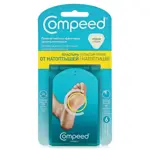 Compeed Пластырь от натоптышей, пластырь медицинский, 6 шт, средний фото 