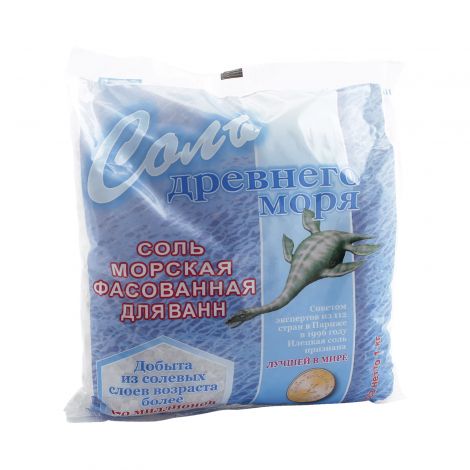 Соль для ванн Древнего моря, соль для ванн, 1 кг, 1 шт. фото
