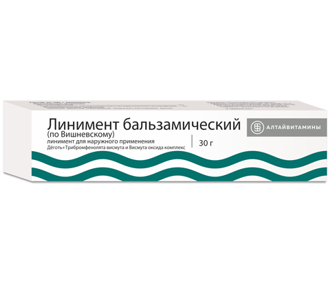 Линимент бальзамический (по Вишневскому), линимент, 30 г, 1 шт. фото