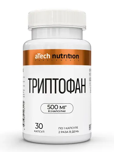 Atech nutrition Триптофан, капсулы, 30 шт. фото