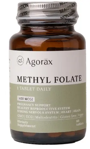 Agorax метилфолат, таблетки, 60 шт. фото