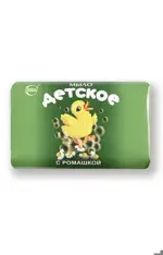 Мыло Детское туалетное с ромашкой, мыло детское, 100г, 1 шт. фото