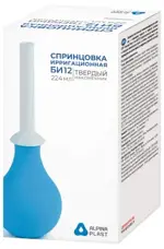 Спринцовка Альпина Пласт БИ12 ирригационная, 224 мл, 1 шт, с насадкой гинекологической фото