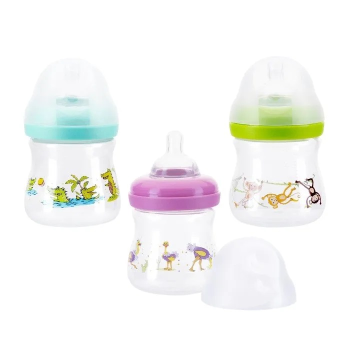 Курносики Бутылочка с силиконовой соской Мои первые друзья, 250 мл, 1 шт, арт. 11209 фото