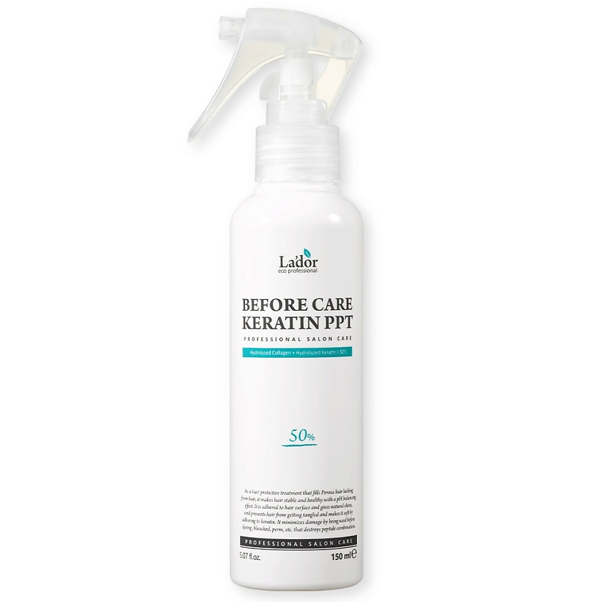 Lador Before Care Keratin PPT Спрей для волос кератиновый, спрей, 150 мл, 1 шт. фото
