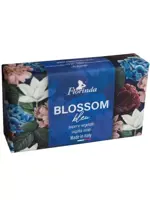 Florinda мыло туалетное твердое, мыло, 200 г, 1 шт, синие цветы фото