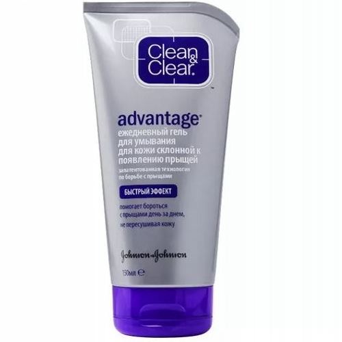 Clean&amp;Clear Advantage гель для умывания, гель для умывания, 150 мл, 1 шт. фото