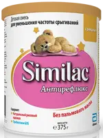 Similac Антирефлюкс, смесь молочная сухая, 375 г, 1 шт, для детей с рождения фото