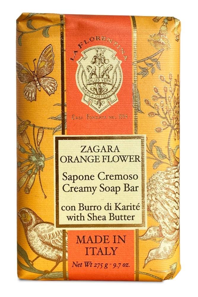 La Florentina Крем-мыло, мыло твердое, 275 г, 1 шт, флердоранж фото