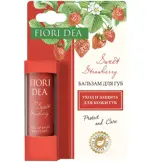 Fiori Dea Бальзам для губ Сладкая клубника, бальзам для губ, 4.5 г, 1 шт, ухаживающий фото