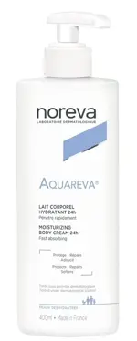 Noreva Aquareva крем для тела увлажняющий 24 часа, крем, 400 мл, 1 шт. фото