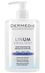 Дермедик Cicatopy Linum Emolient, мыло жидкое, 300мл, 1 шт, антибактериальный эффект фото