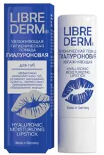 Librederm Гиалуроновая увлажняющая помада, помада, 4 г, 1 шт. фото