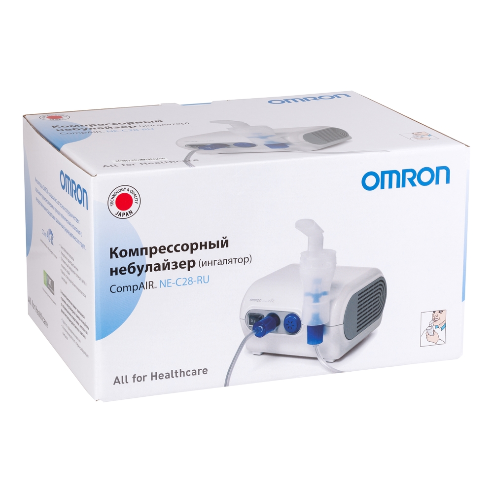 Ингалятор компрессорный Omron CompAir NE-C28, 1 шт, арт. NE-C28-RU фото