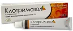 Клотримазол, 1%, крем для наружного применения, 20 г, 1 шт. фото 