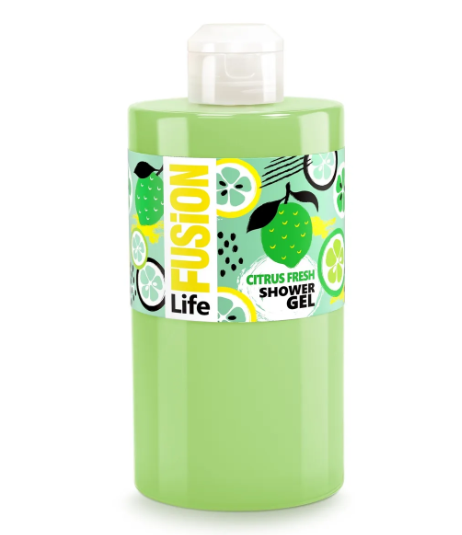 Fusion life Гель для душа, 460 мл, 1 шт, цитрусовый фреш фото