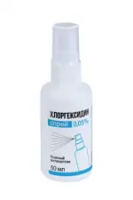 Хлоргексидин, 0.05%, спрей, 50 мл, 1 шт. фото