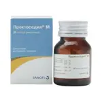 Проктоседил М, капсулы ректальные, 20 шт. фото