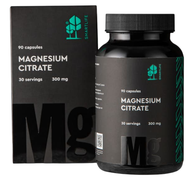 Smartlife Магния цитрат, капсулы, 90 шт. фото
