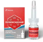 Полиоксидоний, 6 мг/мл, раствор для инъекций и местного применения, 5 мл, 1 шт, флакон-капельница фото