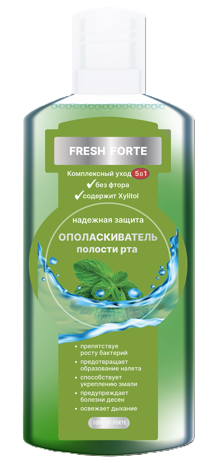 Comforte Комплексный уход 5 в 1, ополаскиватель полости рта, 500 мл, 1 шт. фото
