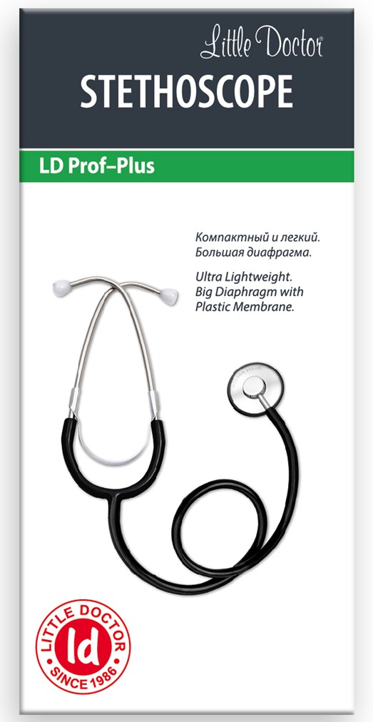 Стетоскоп LD Prof-Plus, 1 шт, цвет в ассортименте фото
