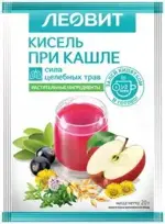 Леовит Кисель при кашле, порошок, 20 г, 1 шт. фото