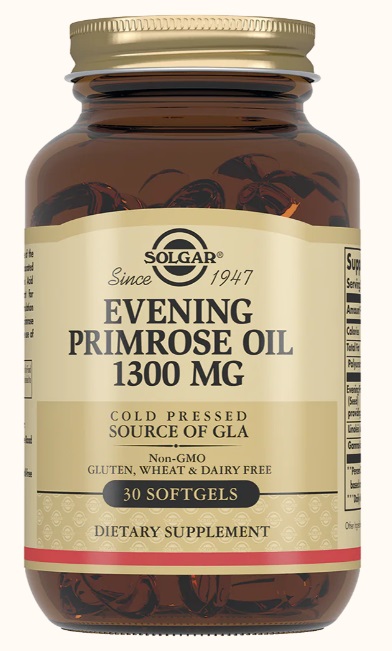 Solgar Масло примулы вечерней, 1300 мг, капсулы, 30 шт. фото