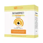 Латанопрост-оптик, 0.005%, капли глазные, 5 мл, 3 шт. фото