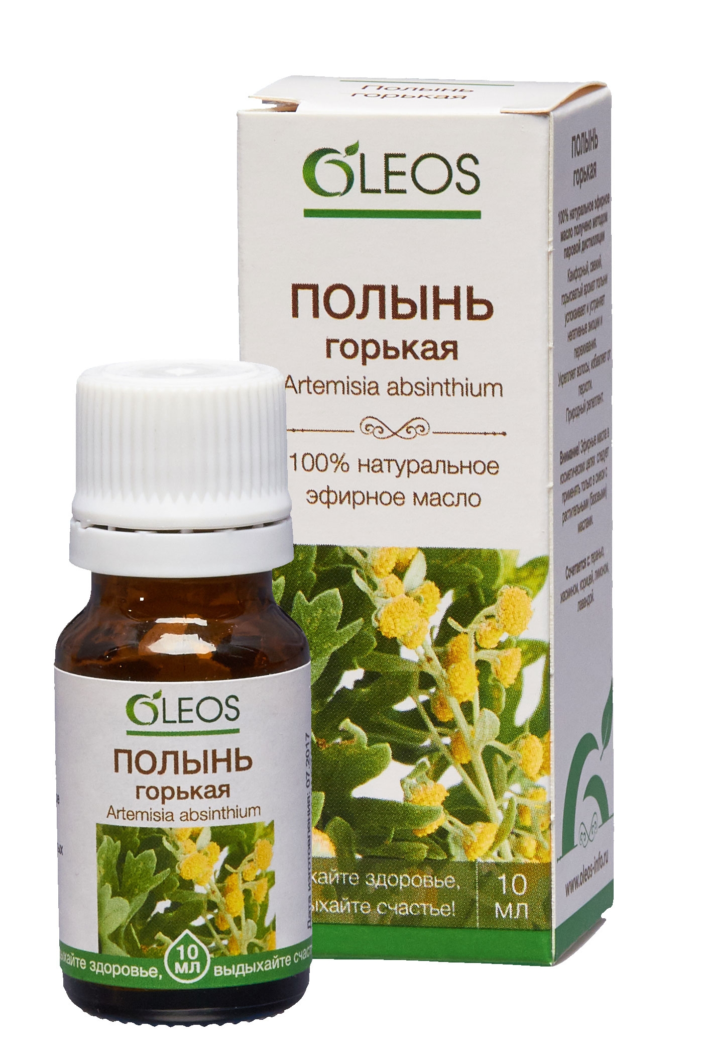 Oleos Масло эфирное Полынь, масло эфирное, 10 мл, 1 шт. фото