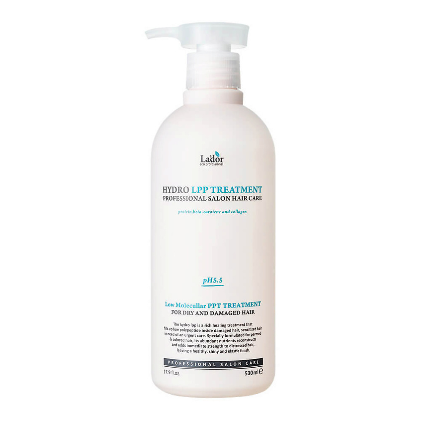 Lador Hydro LPP Treatment Маска для волос восстанавливающая, маска для волос, 530 мл, 1 шт. фото