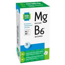 Будь здоров! Магний B6, таблетки, 30 шт. фото
