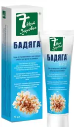 7 нот здоровья Бадяга Форте гель от пигментных и застойных пятен при угрях и синяках, гель для тела, 75 мл, 1 шт. фото