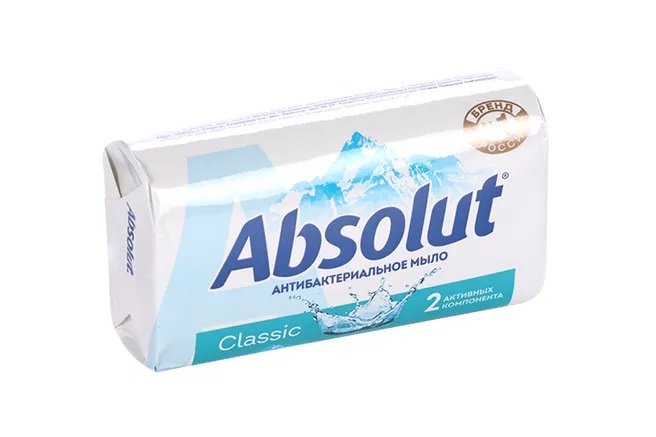 Абсолют Classic Мыло твердое освежающее, мыло твердое, 90 г, 1 шт. фото