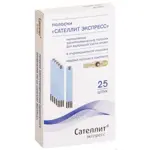 Тест-полоски ПКГ-03 Сателлит Экспресс, тест-полоска, 25 шт. фото