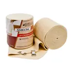 Lauma Бинт эластичный медицинский, 12 см х 3 м, 1 шт, с двумя фиксаторами, высокой растяжимости фото