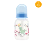 Lubby Бутылочка с силиконовой соской, 125 мл, 1 шт, 0+ мес, арт. 16402 фото 2