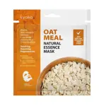 Киоко Маска для лица тканевая восстанавливающая овсяное молочко, Д-пантенол, маска для лица, 1 шт. фото