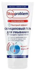 Стоппроблем салициловый, гель для умывания, 150 мл, 1 шт. фото