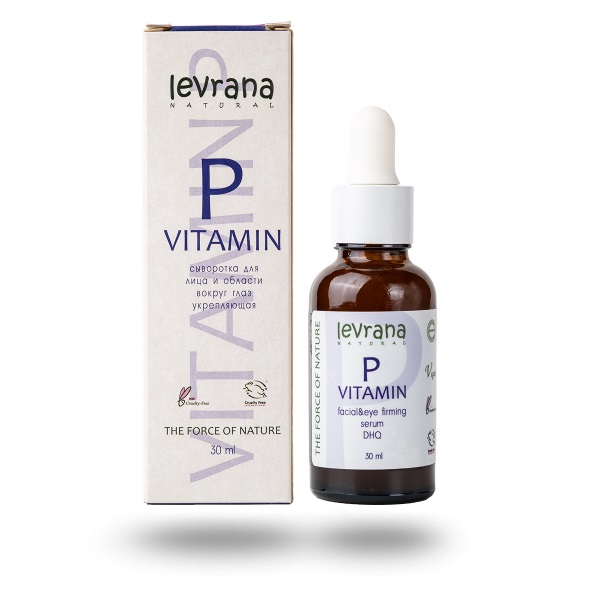 Levrana Сыворотка для лица Витамин P, сыворотка для лица и области вокруг глаз, 30 мл, 1 шт. фото