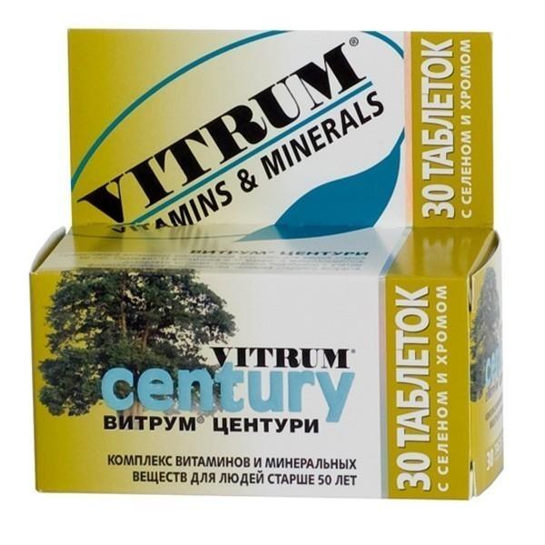Витрум Центури, таблетки, покрытые оболочкой, 30 шт. фото