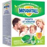 Mosquitall Защита для всей семьи комплект фумигатор + жидкость 30 ночей, 30 мл, 1 шт. фото