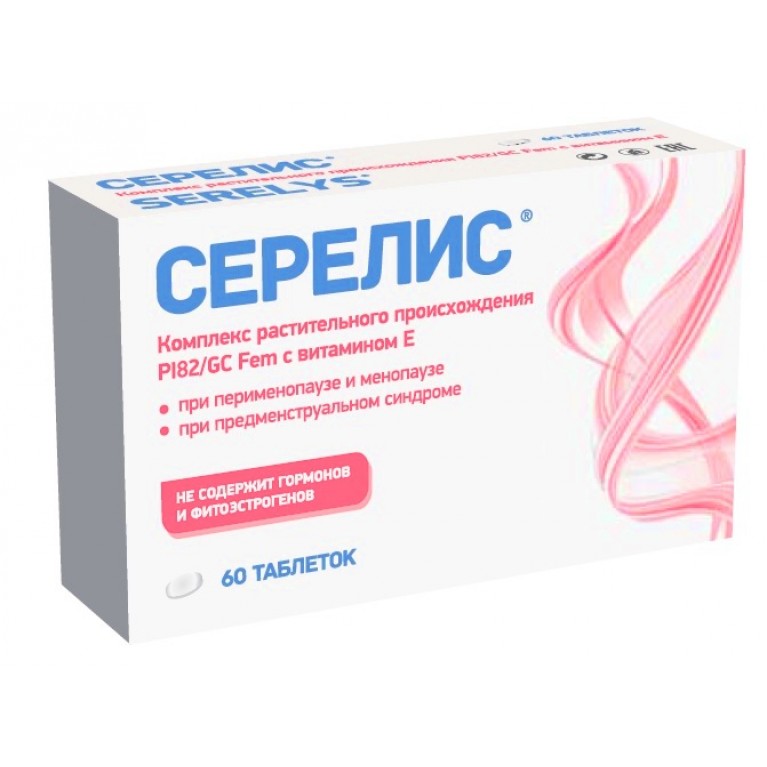 Серелис, 378 мг, таблетки, 60 шт. фото
