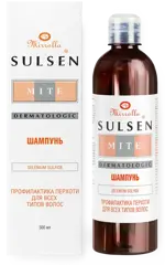 Mirrolla Сульсен Мите профилактика перхоти, 1%, шампунь, 500 мл, 1 шт. фото