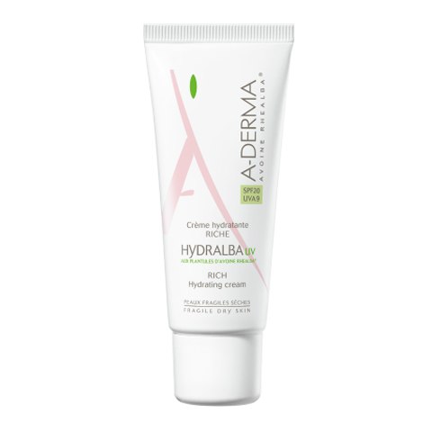 A-Derma Hydralba UV Крем для лица увлажняющий насыщенный, крем, 40 мл, 1 шт. фото